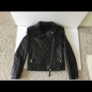 Mackage Leather Moto Jacket